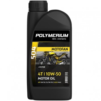 POLYMERIUM MOTOFAN 504 10W-50 4T-1