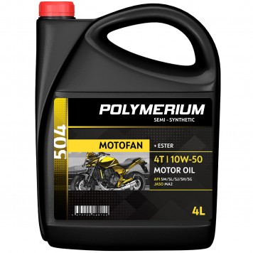 POLYMERIUM MOTOFAN 504 10W-50 4T