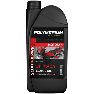 POLYMERIUM MOTOFAN SCOOTER PWR 5W-40 4T-1