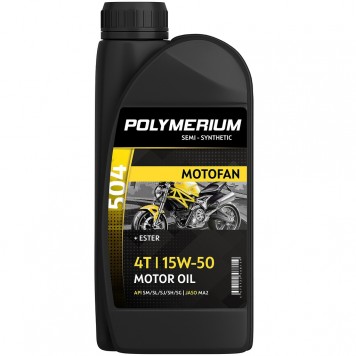 POLYMERIUM MOTOFAN 504 15W-50 4T-1