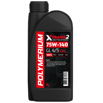  POLYMERIUM XTRANS2 75W-140 GL 4/5 1L Fully synthetic 