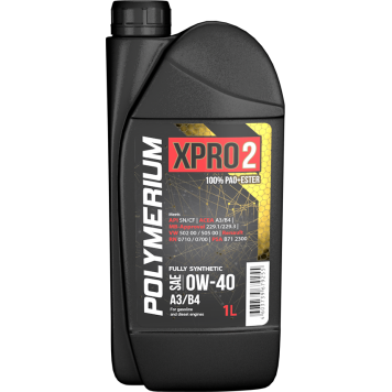 POLYMERIUM XPRO2 0W-40 A3/B4 -1