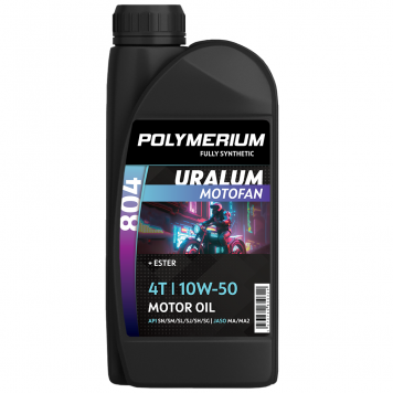 POLYMERIUM MOTOFAN 804 4T URALUM 10W-50-1