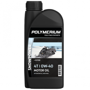 POLYMERIUM SNOWPOWER 0W-40 4T-1