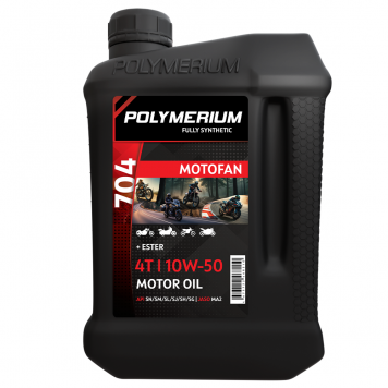 POLYMERIUM MOTOFAN 704 10W-50 4T-1