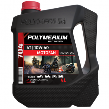 POLYMERIUM MOTOFAN 704 10W-40 4T