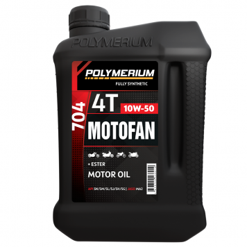 POLYMERIUM MOTOFAN 704 10W-50 4T-1
