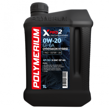 POLYMERIUM XPRO2 0W-20 GF-6A SQ OYMYAKON HYBRID-1
