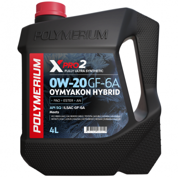 POLYMERIUM XPRO2 0W-20 GF-6A SQ OYMYAKON HYBRID