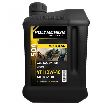 POLYMERIUM MOTOFAN 504 10W-40 4T-1