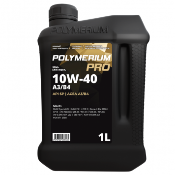 POLYMERIUM PRO 10W-40 A3/B4-1