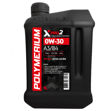 POLYMERIUM XPRO2 0W-30 A3/B4 -1