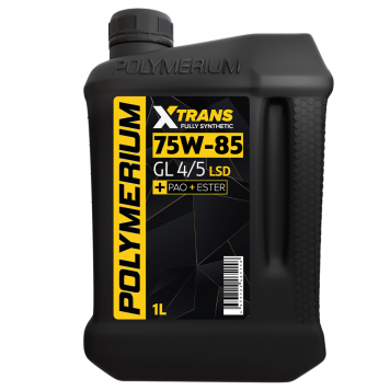 POLYMERIUM XTRANS 75W-85 GL 4/5 Fully synthetic