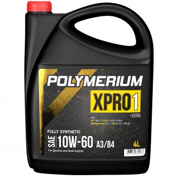 POLYMERIUM XPRO1 10W-60 A3/B4 