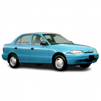 Hyundai / Другие модели (1980 - ) / Accent / Pony / Excel, X3 (1980 - 2006) / Accent / Pony / Excel 1.5i 2WD