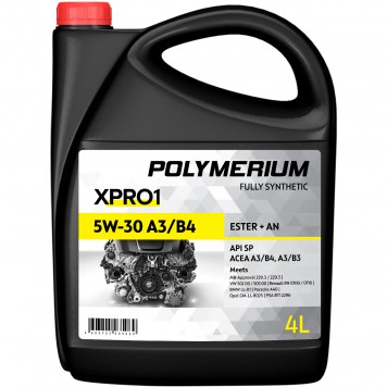 POLYMERIUM XPRO1 5W-30 A3/B4